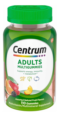 Centrum Vitaminas Para Adultos  Con 110 Gomitas