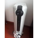 Calefactor Oleoeléctrico Blanco 1500w Delonghi