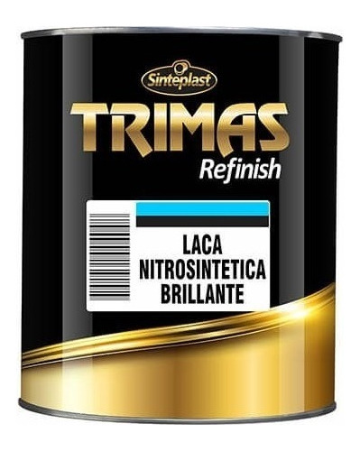 Laca Nitro Blanco Brillante 4 Lts Sinteplast Muebles Autos