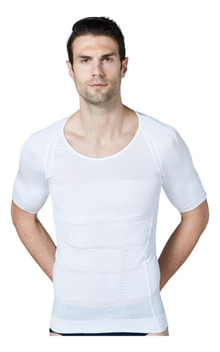 Polera De Compresión De Manga Corta Para Hombre