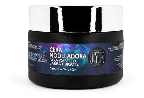 Cera Vintage P/cabello Barba Y Bigote Jye 60g Jye