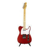 Guitarra Electrica Logan  Tipo Telecaster Cherry