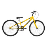 Bicicleta Rebaixada Aro 26 Masculina/ Feminina Ultra Bikes Cor Amarelo