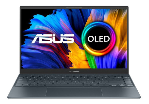 Notebook Asus Zenbook Amd Ryzen 5 8gb Ram 512 Ssd 13.3' Oled Color Gris