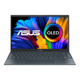 Notebook Asus Zenbook Amd Ryzen 5 8gb Ram 512 Ssd 13.3' Oled Color Gris