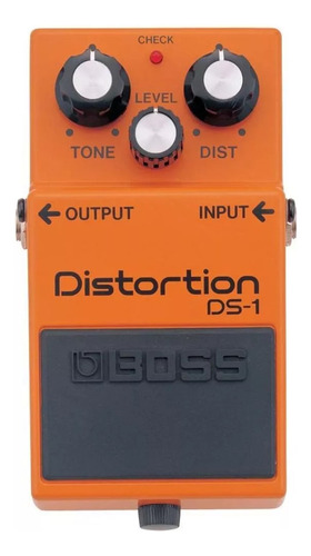 Pedal De Efeito Boss Distortion Ds-1  Laranja