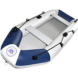 Kayak, Canoa Inflable Con Carcasa De Pvc Resistente, Bote In