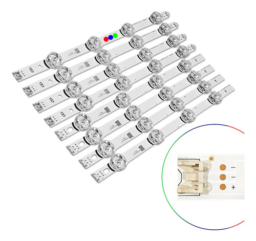 Kit Leds Para 39lb5600, 39lb5800, 39lb5830 - Aluminio Promo*