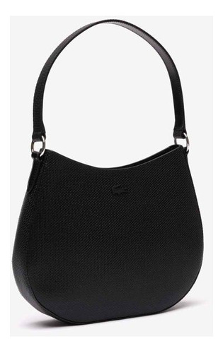 Bolso Hobo Chantaco Classics Em Couro Cor Preto/branco Tamanho Tamanho Único