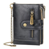 Cartera Billeteras Caballero Monedero Tarjetero Para Hombre