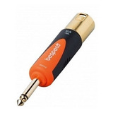 Adaptador Bespeco Xlr Hembra A Plug Mono Slad500