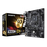 Tarjeta Madre Gigabyte Ga-a320m-s2h Amd Am4 Ddr4 Micro-atx