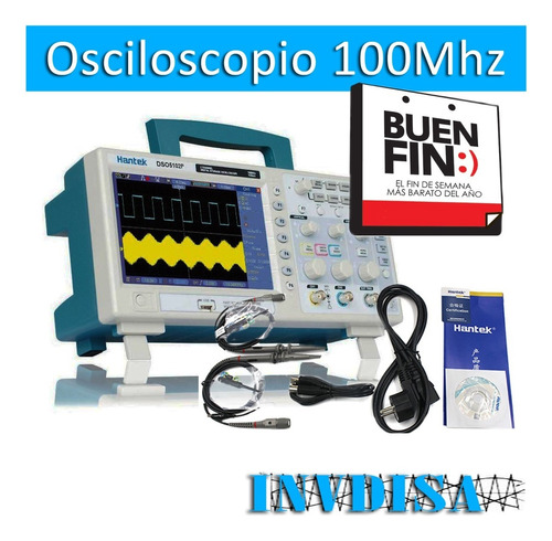 Osciloscopio 100mhz Nuevos - Vs Tektronix Dso5102p