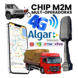 Rastreador 4g Gps Bloqueador Veicular + Aplicativo +chip M2m