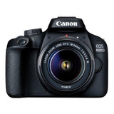  Canon Eos Kit 4000d + Lente 18-55mm Iii Dslr Color  Negro