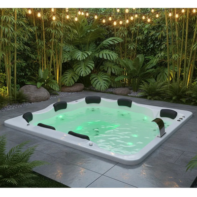 Spa Copacabana Hidromassagem - 7 Lugares Completo E Barato 220v