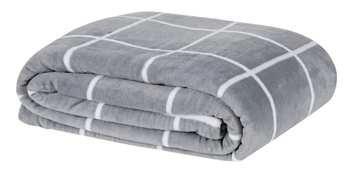 Cobertor Frio Intenso Cama Casal Queen Mantinha Poá Flannel 