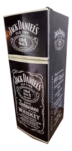 Vinilos Para Heladera Completa Jack Daniels Calidad Premium
