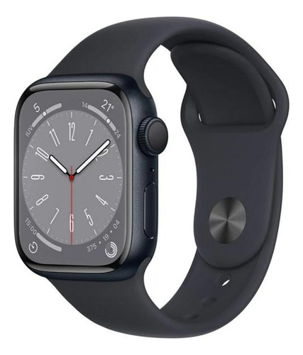  Apple Watch Series 8 Gps Caixa Meia-noite De Alum 45 Mm