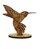 50 Souvenir Madera Fibrofacil L2 Pajaro Pajarito Colibri