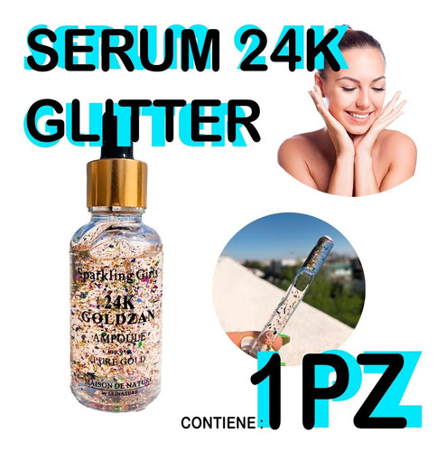 Serum Facial Golden 24k Sparkling Hidrata Limpieza
