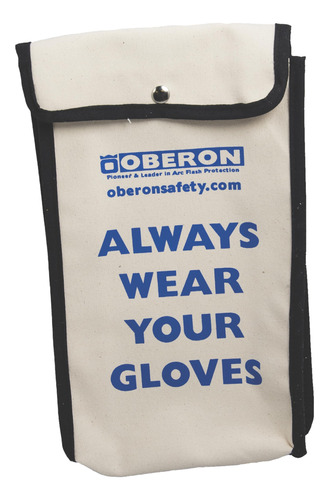 Oberon Bolsa De Almacenamiento De Guantes Electricos De Goma