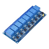 Modulo Rele 8 Canales 5v Tarjeta Arduino Optocopladores 