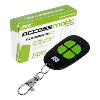 Control Remoto Accessmatic ALM4 Para Portón Eléctrico 433MHz 4 Botones | Envío gratis