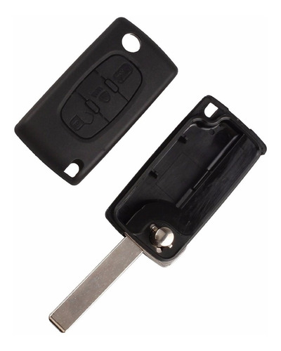 Carcasa Llave Telemando Citroen C4 C5 3 Bot C/logo Baul Foto 5