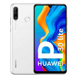 Huawei P30 Lite Dual Sim, 128 Gb, Color Perla, 6 Gb D