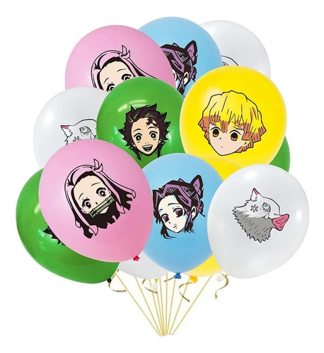 Set De Globos Decorativos Látex Diferentes Diseños