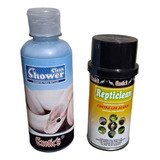 Kit De Baño Para Reptiles Acarizida Contra Acaros Y Shampoo