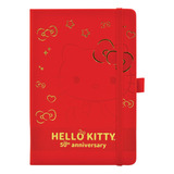 Libreta De Notas Premium Hello Kitty Con Elástico Danpex