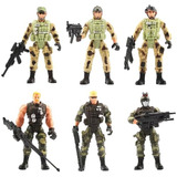 4  Army Men Action Figures 6-pcaks Collectible Special Force