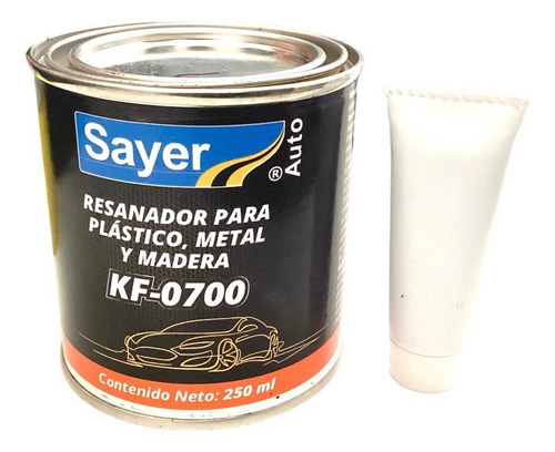 Rellenador Automotriz Resanador Para Facias Y Plástico 250ml