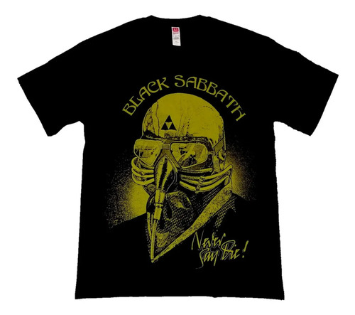 Playera Black Sabbath Never