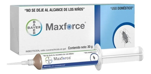 Insecticida Cucarachas Gel Jeringa 30gr Maxforce Bayer