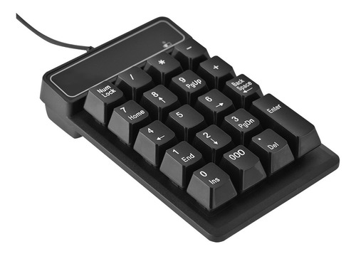 Teclado Numérico Mecánico Usb Numpad Teclado De 19 Teclas Pa