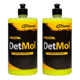 Kit 2 Shampoo 1 Detmol Automotivo Limpeza Pesada Off Road