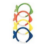 Anillos De Buceo Snorkel En Forma De Pez X 4 26009