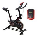 Bicicleta Spinning Fitness Estatica De Ejercicio 6 Kg Sensor