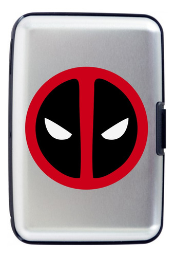 Billetera Deadpool Tarjetero Aluminio Porta Doc