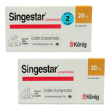 Kit Anticoncepcional Singestar König C/ 8 Comprimidos C/ 2un