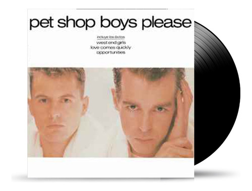 Vinilo Pet Shop Boys Please Coleccion La Nacion Y Revista