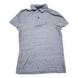 Playera Polo Tommy Hilfiger Xchico Xs Gris