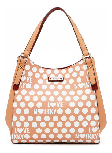 Bolso Hobo Triple Compartimento Nikky By Nicole Lee Lunares