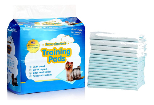 10x Training Pad Alfombra Sanitaria Absorbente Perro Mascota