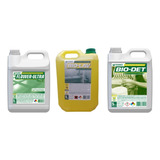 Combo Limpieza X 5 Litros Desodorante Detergente Lavandina