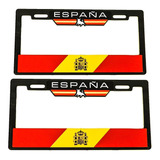  Portaplacas Premium España Juego 2 Piezas