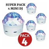 Mini Discoteca Magia Bol Mini Dj Portatil + Usb - Pack 4 Uni